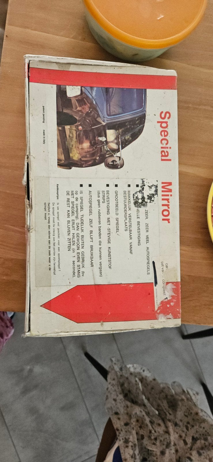 T.e.a.b. caravan spiegels, Caravans en Kamperen, Ophalen of Verzenden, Gebruikt