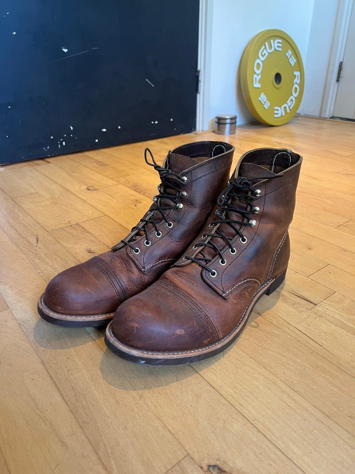 Red Wing Iron Ranger 8085, Ophalen of Verzenden, Zo goed als nieuw, Bruin, Boots
