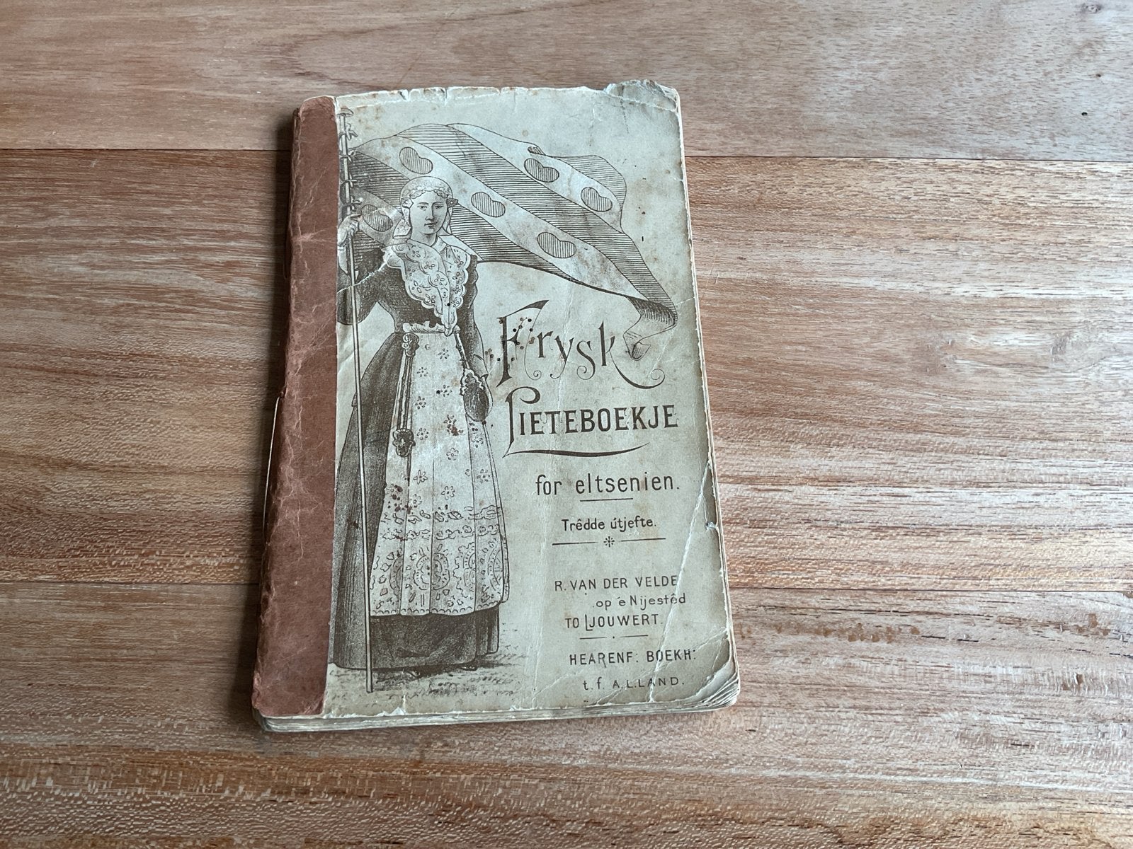 Zeldzaam Fries Liedboekje 1905, Ophalen of Verzenden