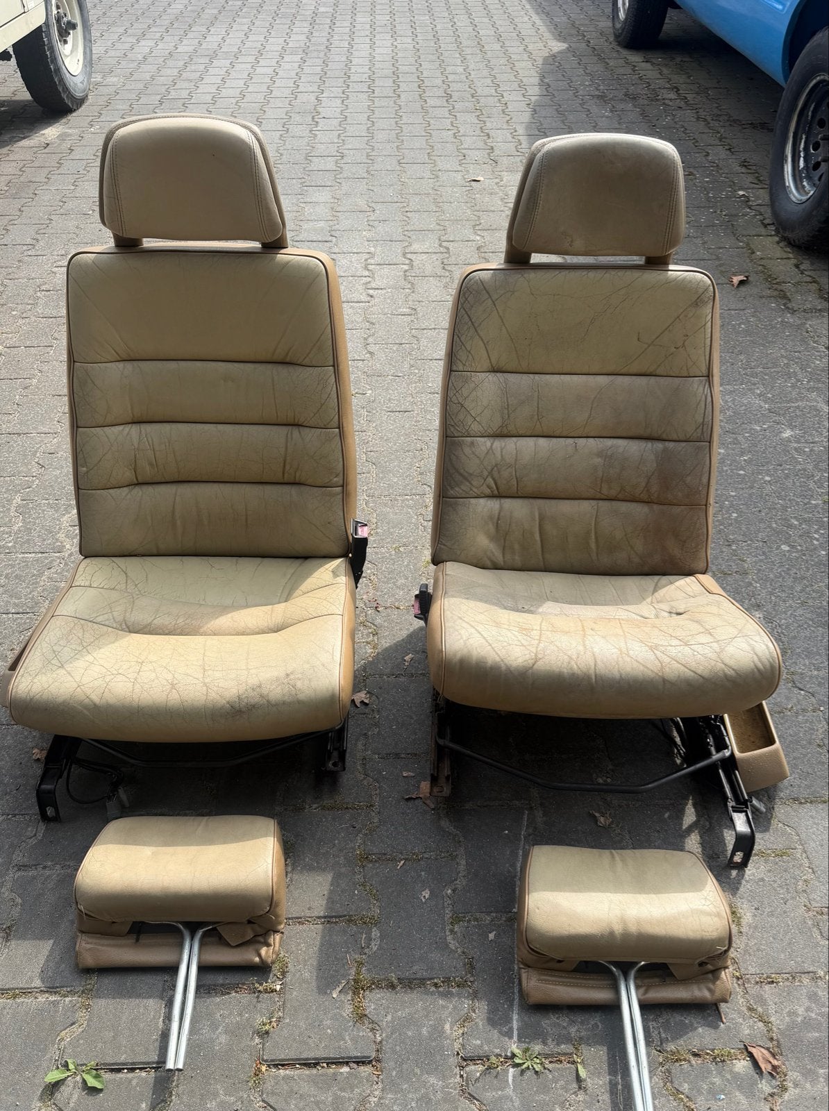 Volvo 740 sedan, beige leder interieur, Auto-onderdelen, Ophalen, Gebruikt, Volvo