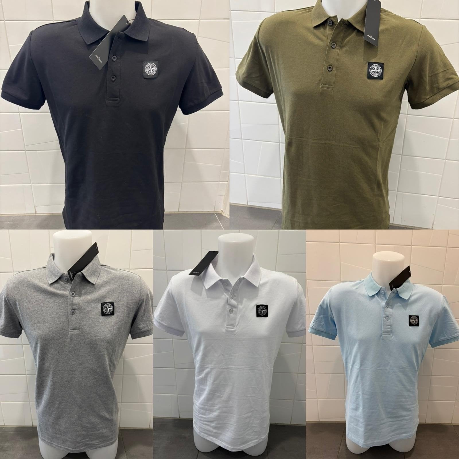Partij van 15 Stone Island polo's - Diverse kleuren - Maat S, Kleding | Heren, Meerkleurig, Ophalen of Verzenden, Maat 46 (S) of kleiner