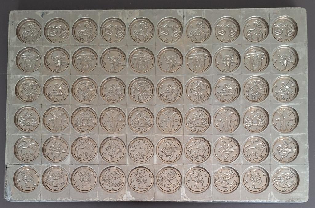 Chocolademal / chocoladevorm - Sterrenbeelden - 27, Antiek en Kunst, Ophalen of Verzenden