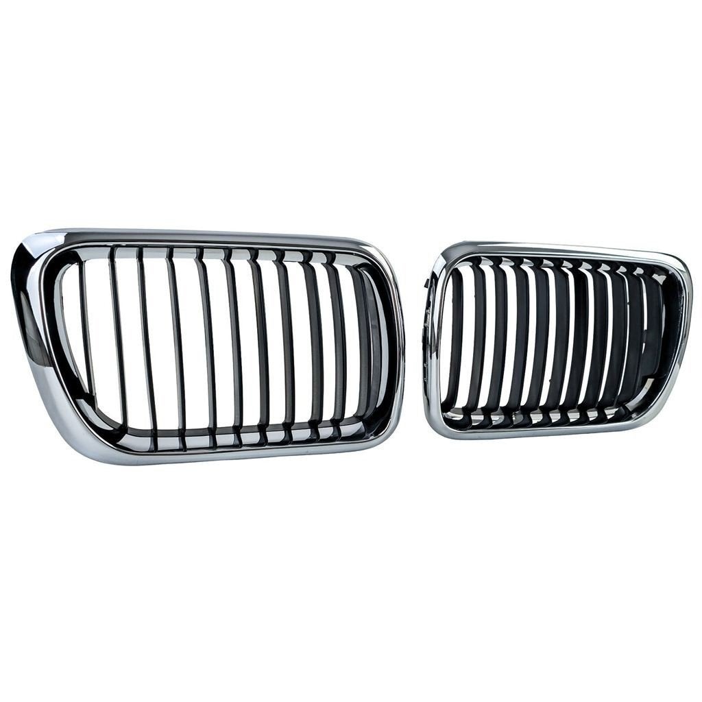 Gill Voor Bmw 3 Serie E36 Nieren Chroom zwart, Verzenden, Automotive Parts, A.parts@hotmail.nl, Trasmolenlaan 12 3447 GZ Woerden