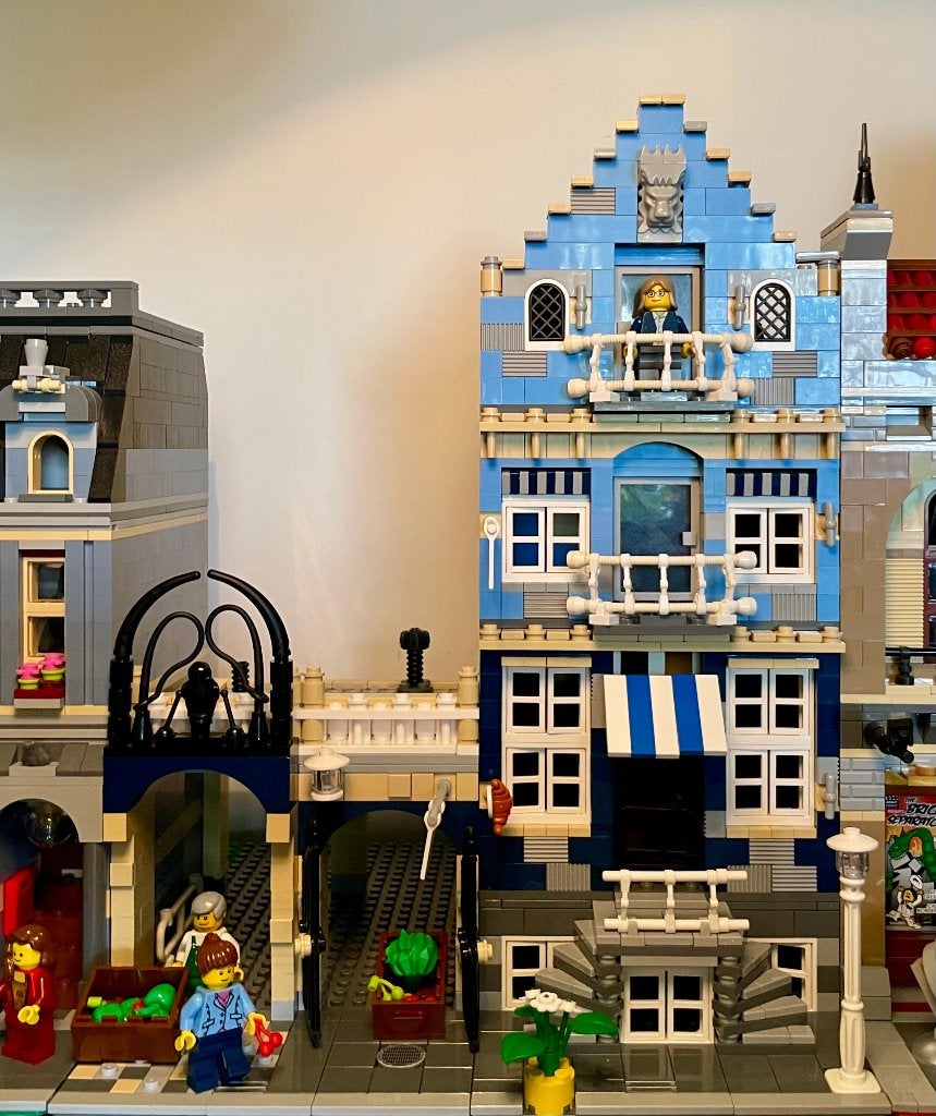 Lego Market street 10190, Gebruikt, Lego, Ophalen of Verzenden, Icons