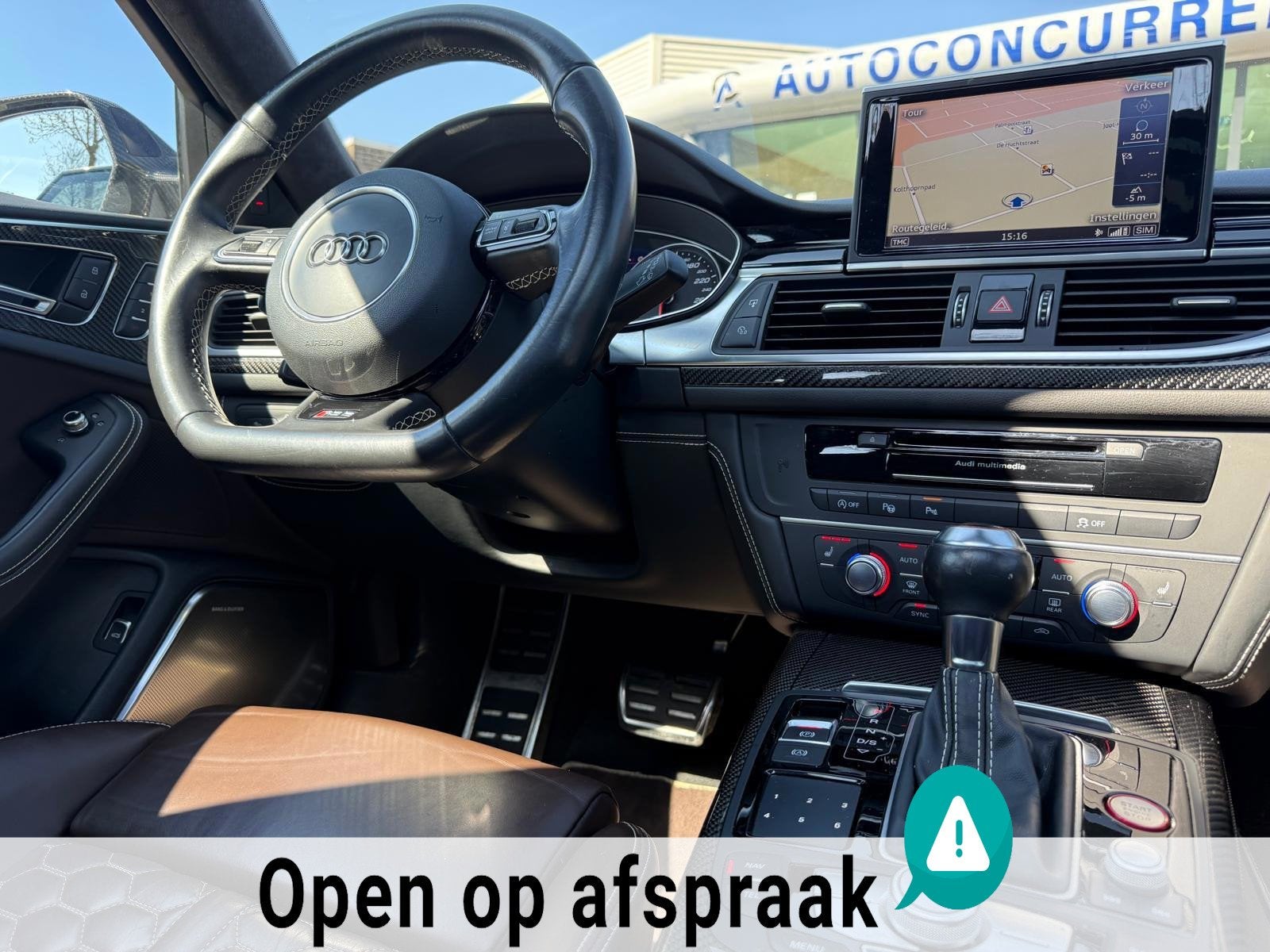 Audi RS6 Avant 4.0 TFSI RS 6 quattro performance Pro Line Pl, Auto's, Automaat, Gebruikt, 3993 cc, Adaptive Cruise Control