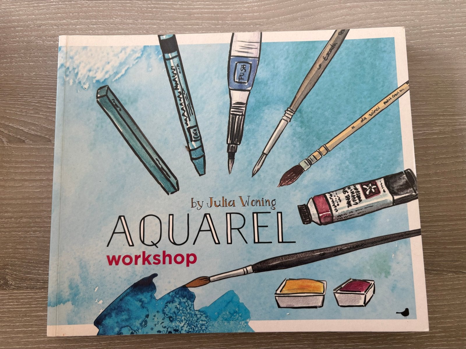 Julia Woning - Aquarelworkshop by Julia Woning, Boeken, Ophalen of Verzenden, Zo goed als nieuw, Julia Woning
