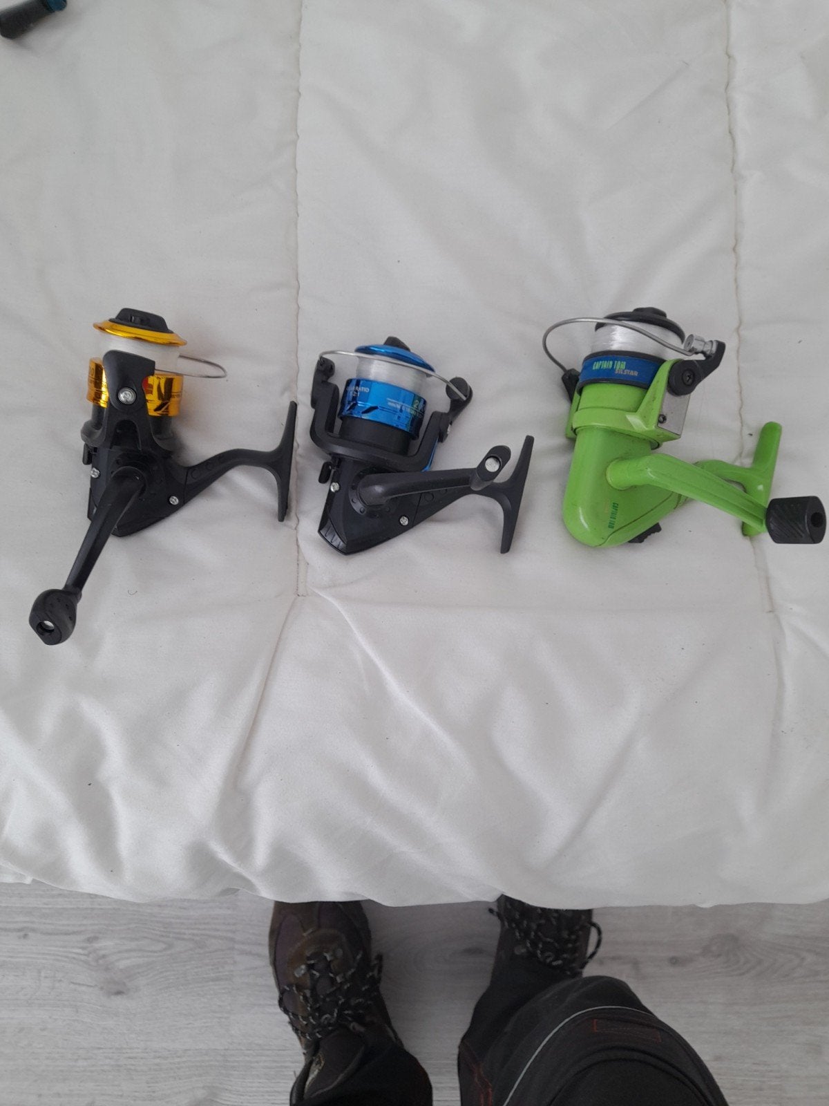 3x Vismolen voor de beginner, Ophalen of Verzenden, Gebruikt, Molen