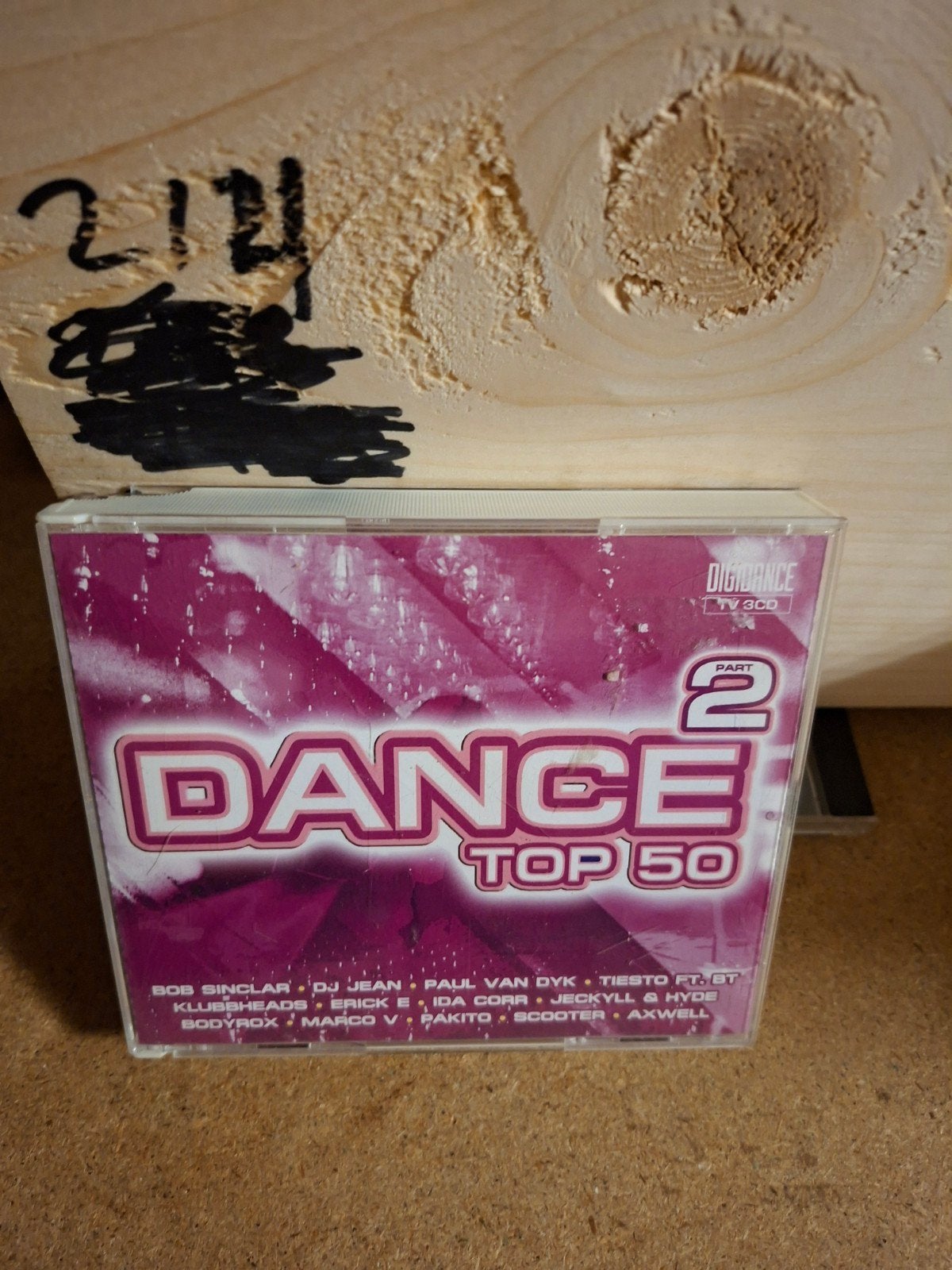 Digidance Dance Top 50 Part 2 - Diverse Artiesten (TV 3CD), Gebruikt, Dance, Ophalen of Verzenden, Verzamelalbum
