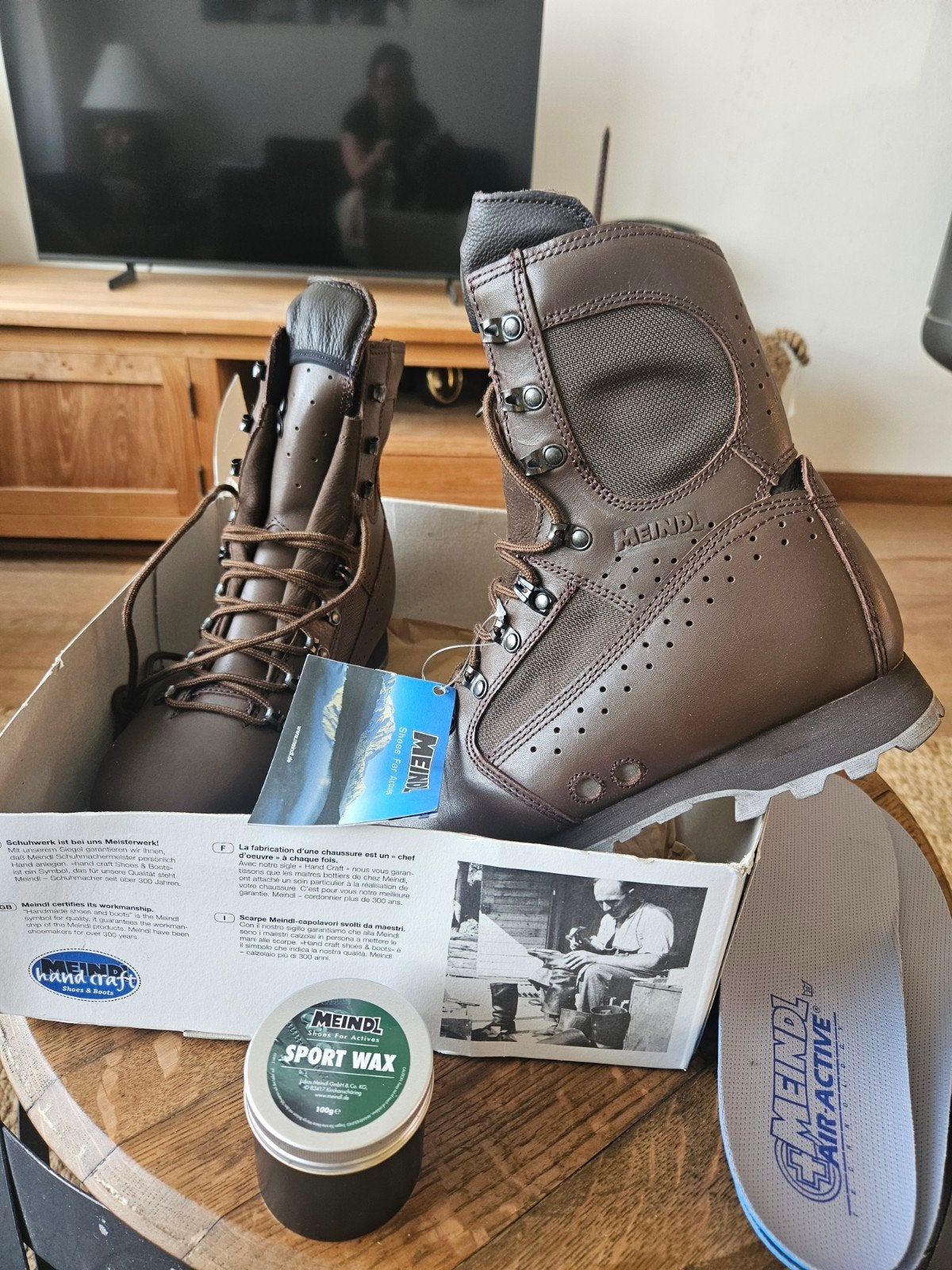 Nieuw! Meindl Jungle Masai Legerkisten Maat 44 (280-B), Bruin, Nieuw, Ophalen of Verzenden, Wandelschoenen of Bergschoenen