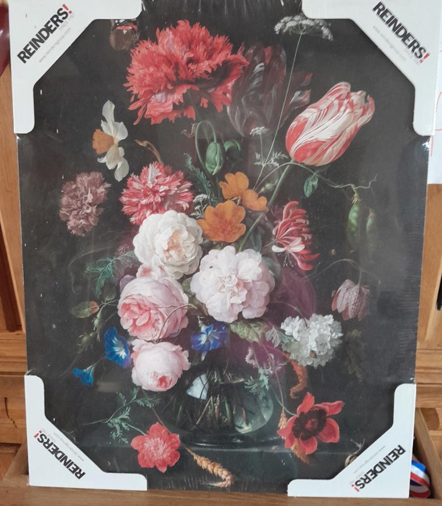 Bloemen Stilleven Nieuw, Antiek en Kunst, Ophalen of Verzenden