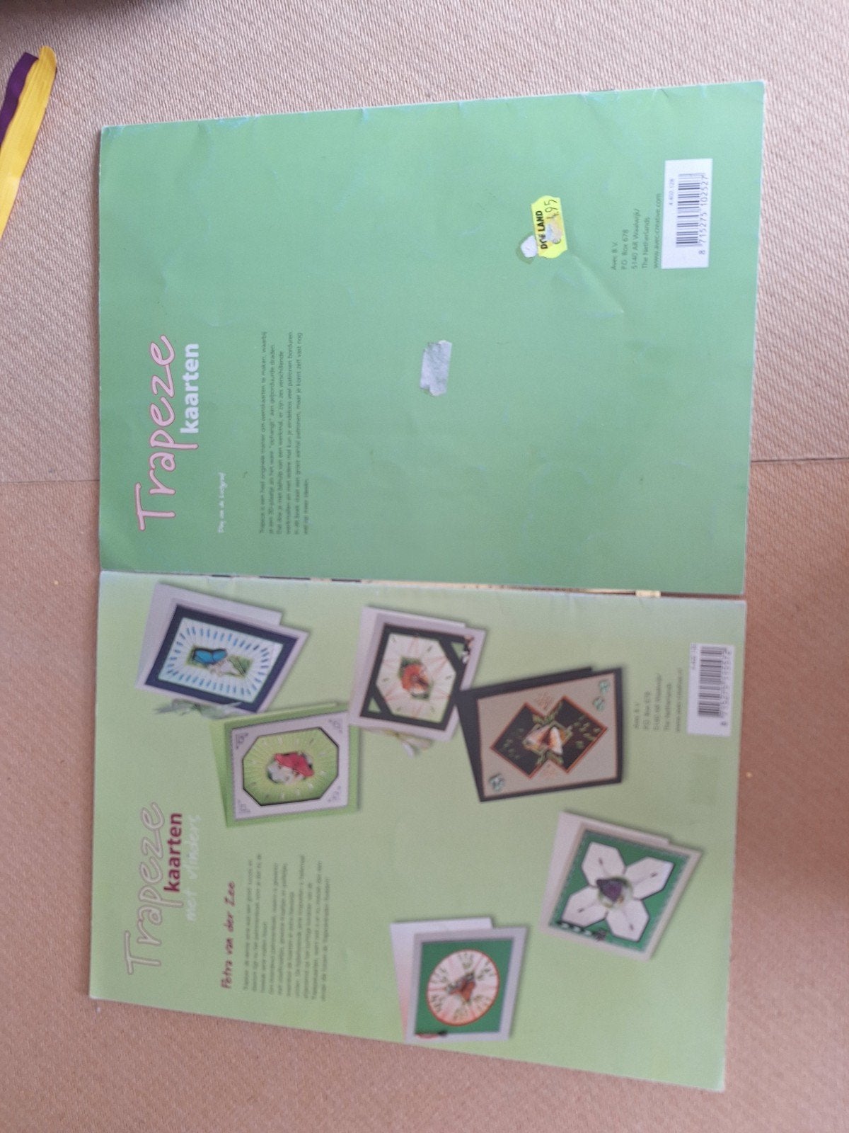 6 kaart borduurmallen + 2 boekjes, Hobby en Vrije tijd, Ophalen of Verzenden, Zo goed als nieuw, Overige thema's, Pons of Mal
