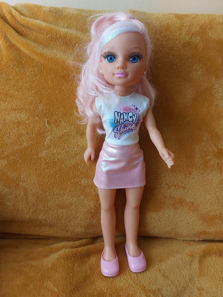 Nancy pop, 43 cm, zo goed als nieuw., Ophalen, Zo goed als nieuw, Babypop