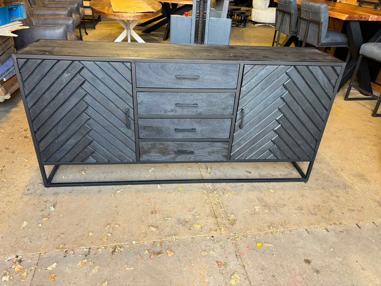 Nieuwe dressoir 180 cm €425,-, Huis en Inrichting, Ophalen, Nieuw, 25 tot 50 cm, 150 tot 200 cm