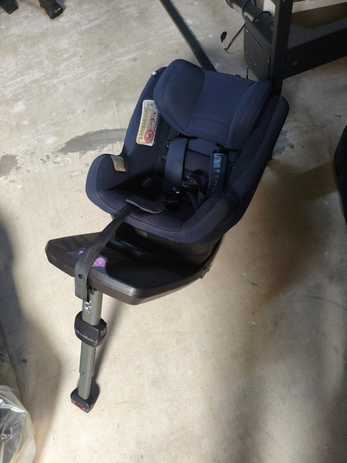 Maxi-Cosi autostoel met Isofix base - Donkerblauw, Gebruikt, Isofix, 0 t/m 13 kg, Maxi-Cosi