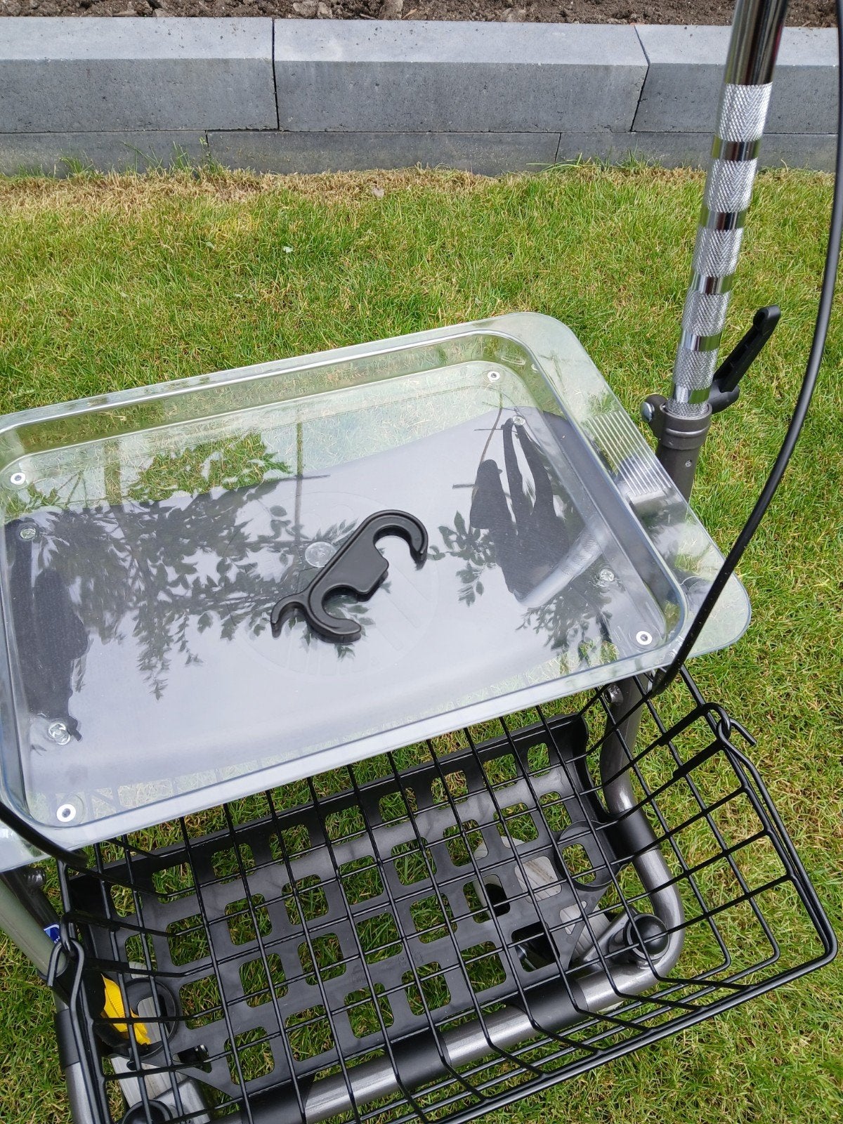 Grijze rollator; Vermelden 286i - nieuwstaat, Diversen, Ophalen
