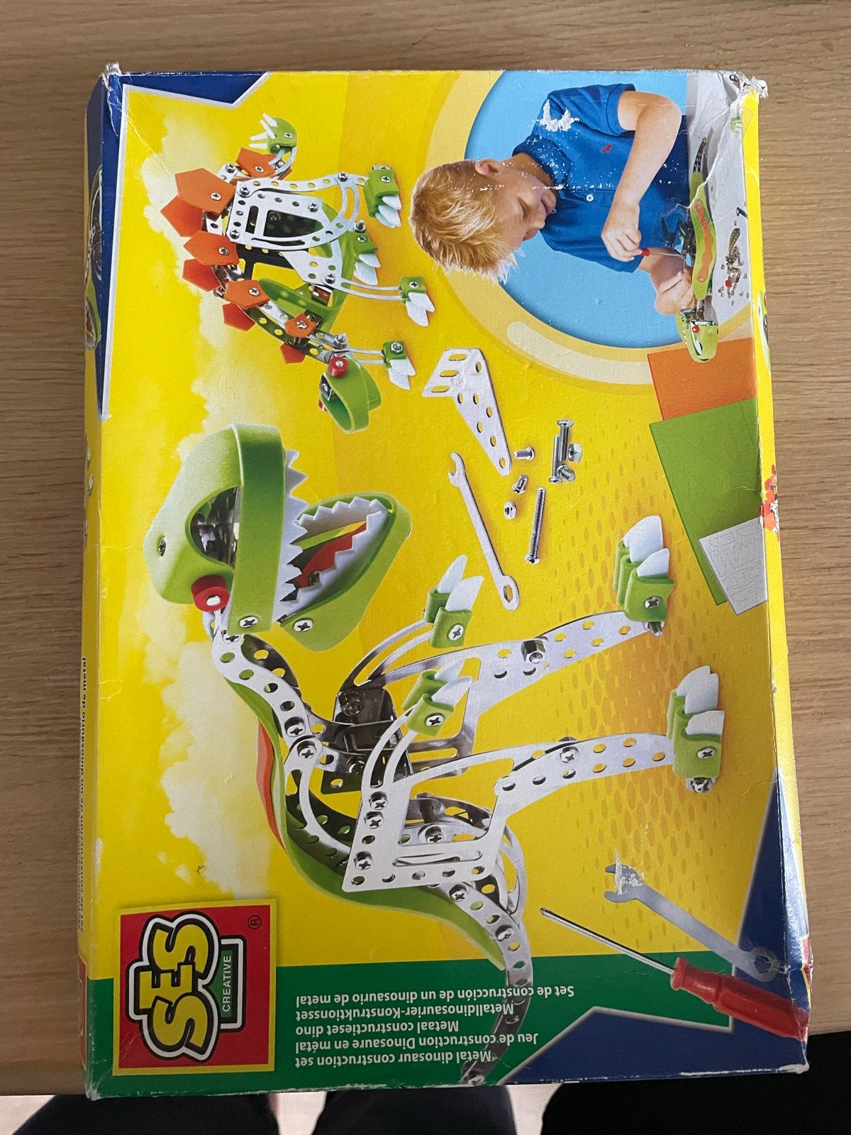 SES Creative Metalen Dinosaurus Bouwset, Ophalen of Verzenden, Gebruikt, Bouwen