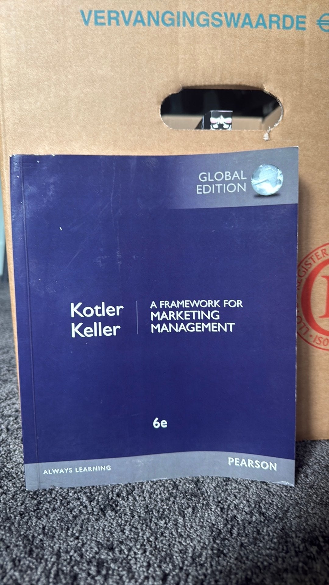 A framework for marketing management, Ophalen of Verzenden, Zo goed als nieuw, Economie en Marketing