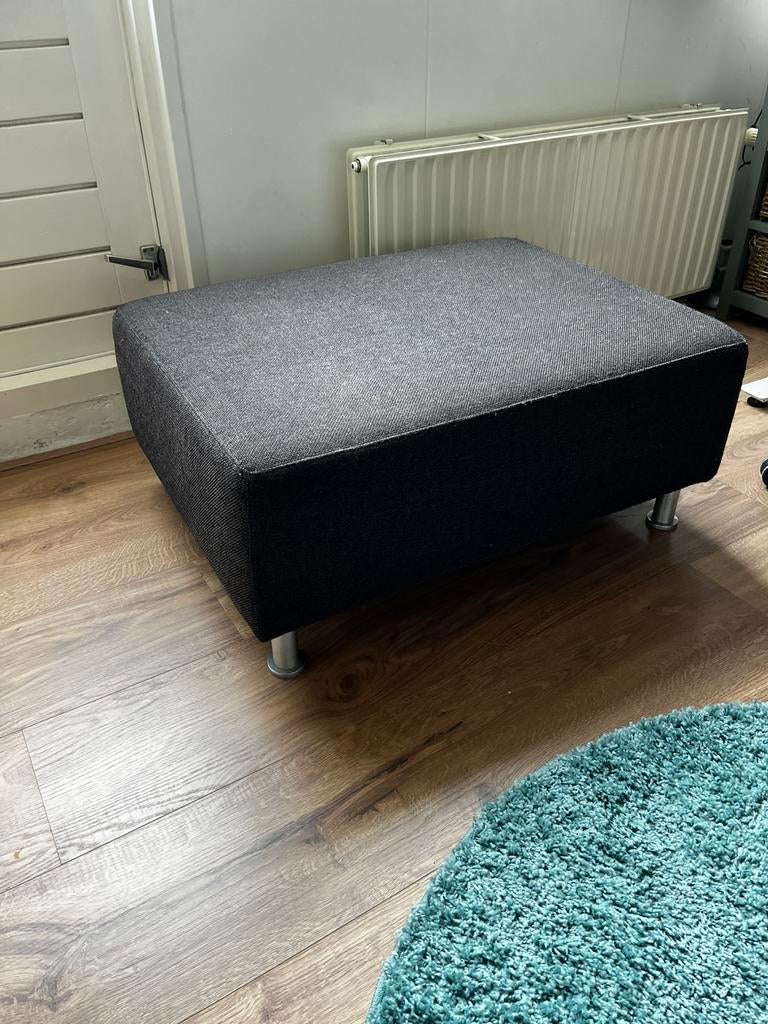 Puff / Ottomaanse bank, Ophalen, Gebruikt, 75 tot 100 cm, Rechthoekig
