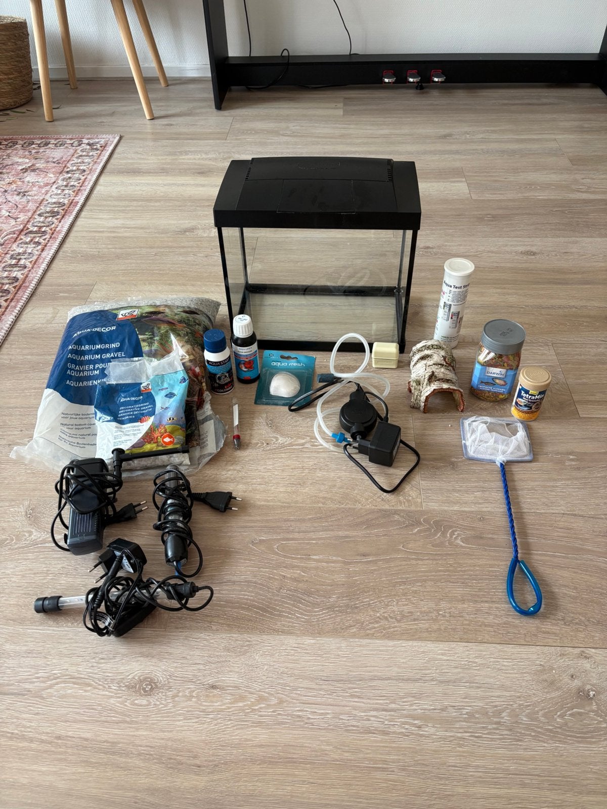 Aquariumset compleet!, Ophalen of Verzenden, Zo goed als nieuw, Leeg aquarium, Superfish