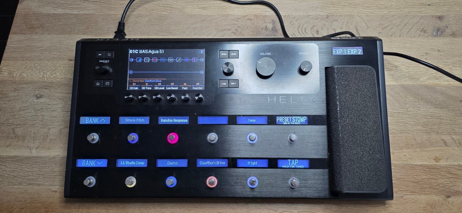 Line 6 Helix Floor + Gator draagtas | Zeer nette staat, Ophalen of Verzenden, Gebruikt, Overige typen
