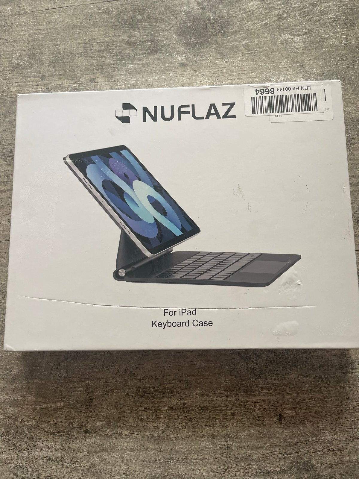 NUFLAZ X7 iPad Keyboard Case 11” – Toetsenbord + Touchpad, Ophalen of Verzenden, Nieuw, 11 inch, Bescherming voor- en achterkant