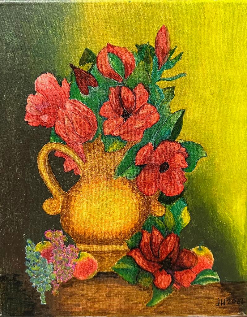 Schilderij 30 x 25, Ophalen of Verzenden