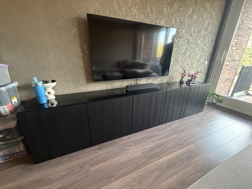 BESTÅ | TV meubel, Ophalen, Zo goed als nieuw, Minder dan 100 cm, Modern