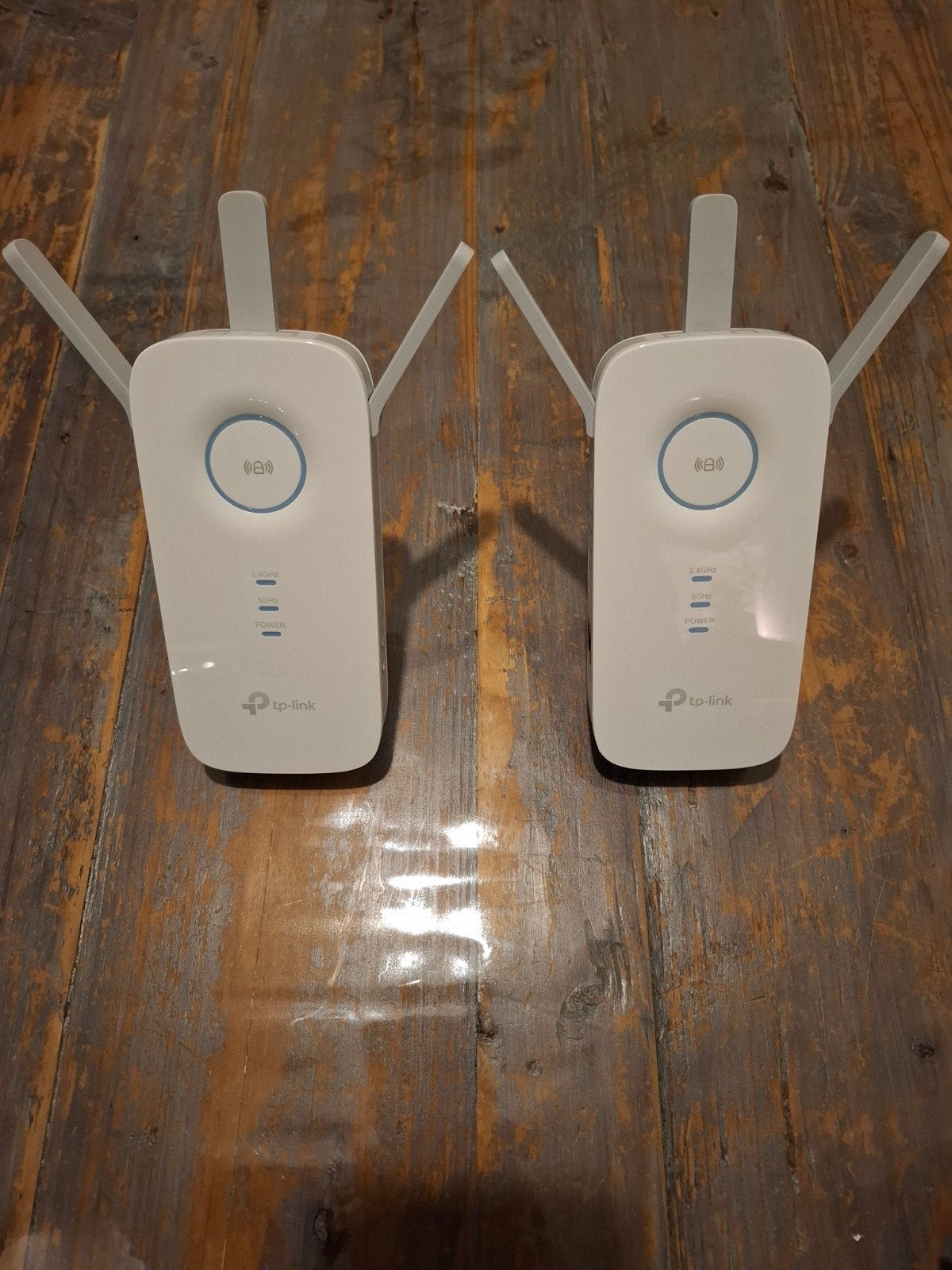 TP-Link RE450 AC1750 Mesh Wi-Fi Extender (2 stuks), Computers en Software, Ophalen of Verzenden, Zo goed als nieuw, Router, TP-Link