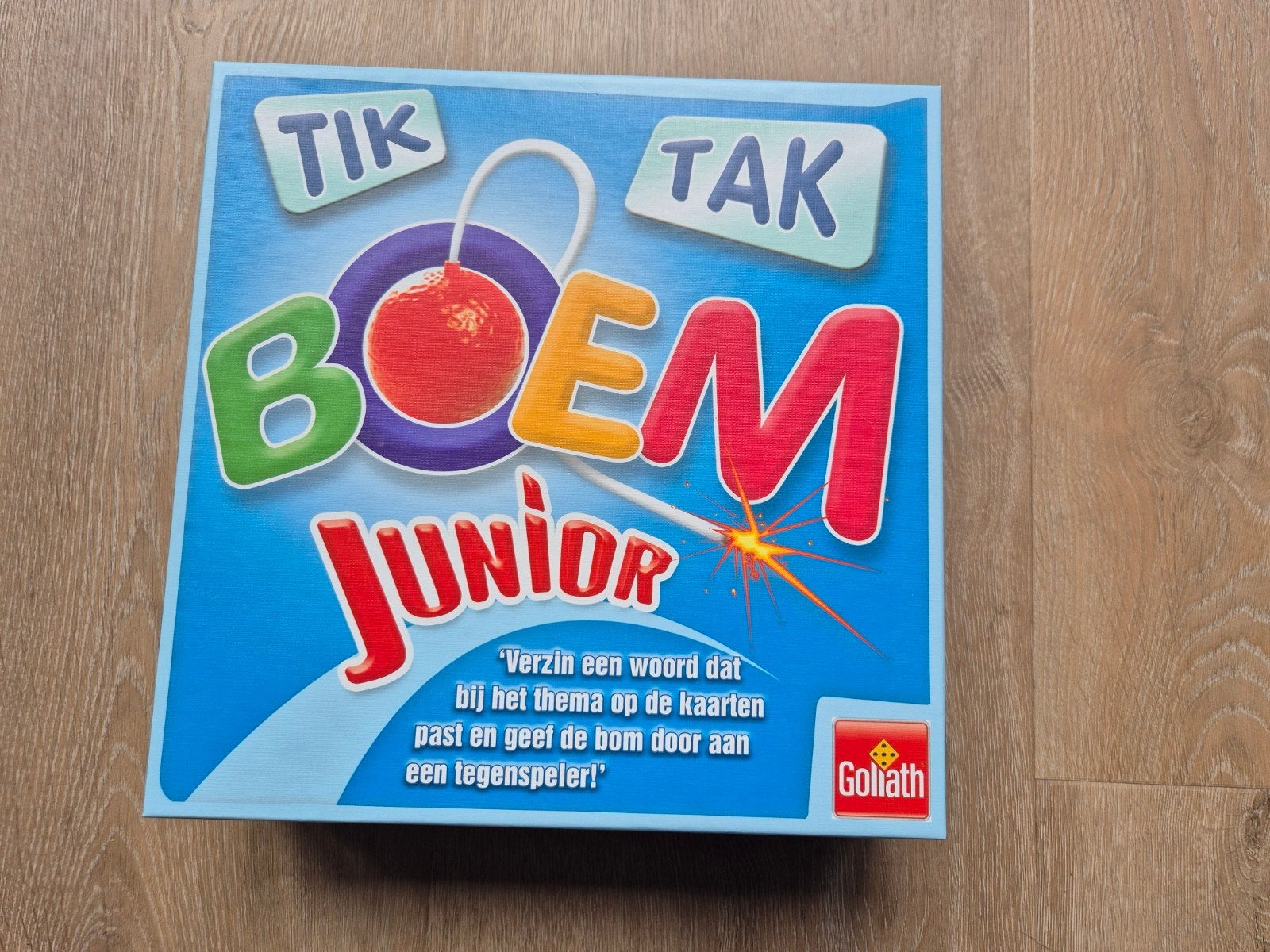 Tik Tak Boem Junior - Goliath, Een of twee spelers, Ophalen of Verzenden, Zo goed als nieuw, Goliath