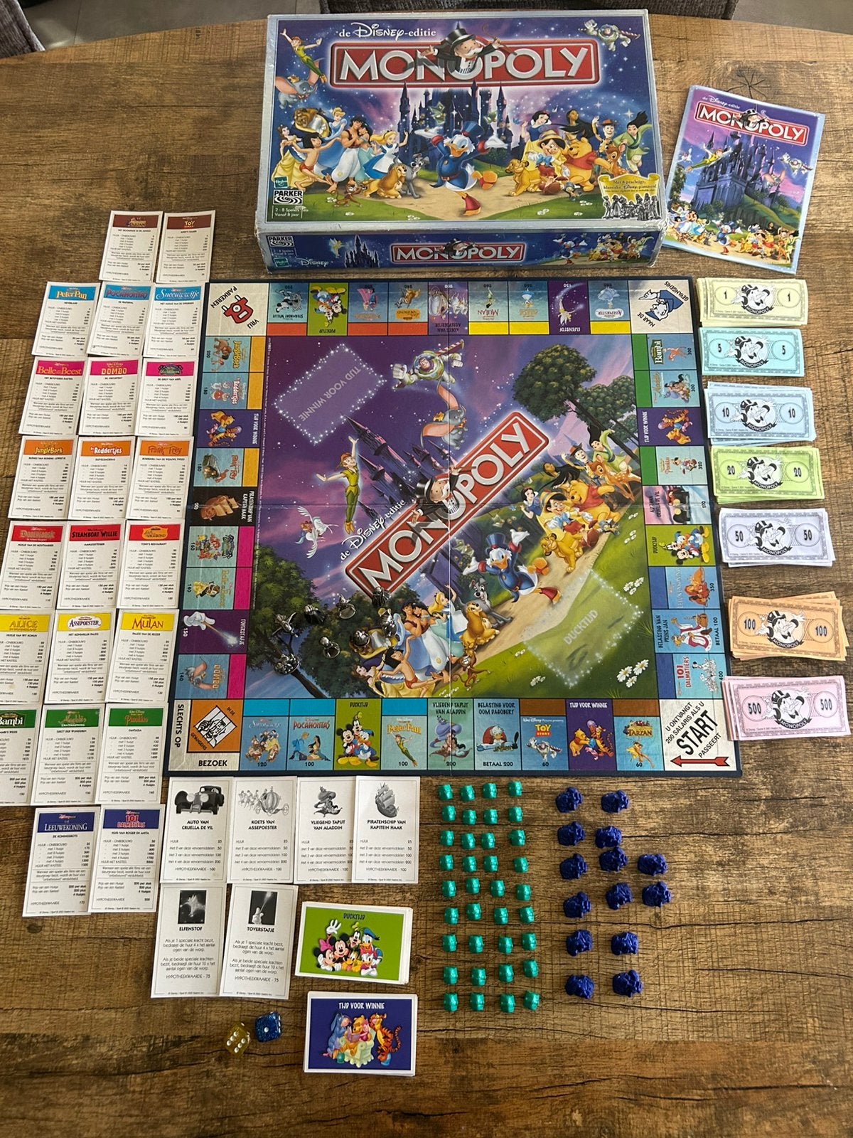 Monopoly de dinsey editie! - compleet!, Hobby en Vrije tijd, Een of twee spelers, Ophalen of Verzenden, Zo goed als nieuw