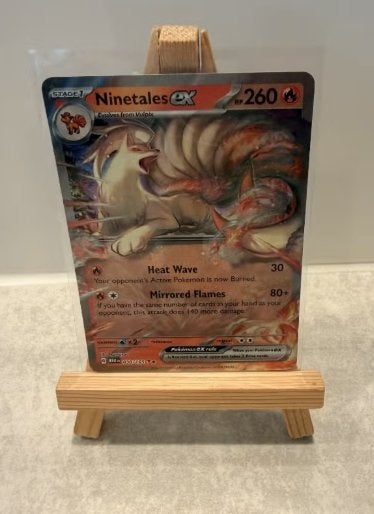 ** 151 Pokemon - Ninetales EX **, Ophalen of Verzenden, Zo goed als nieuw