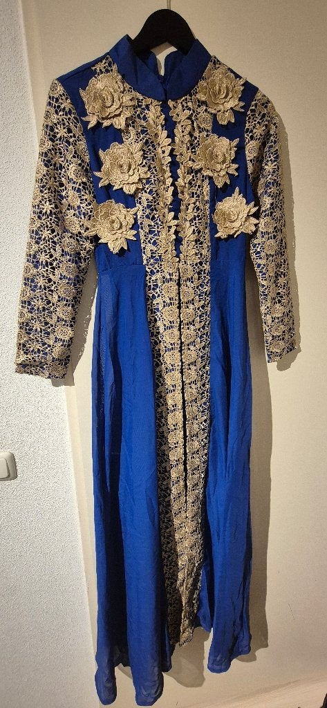 Broekpak Blauw, Ophalen, Kostuum of Pak, Blauw, Zo goed als nieuw