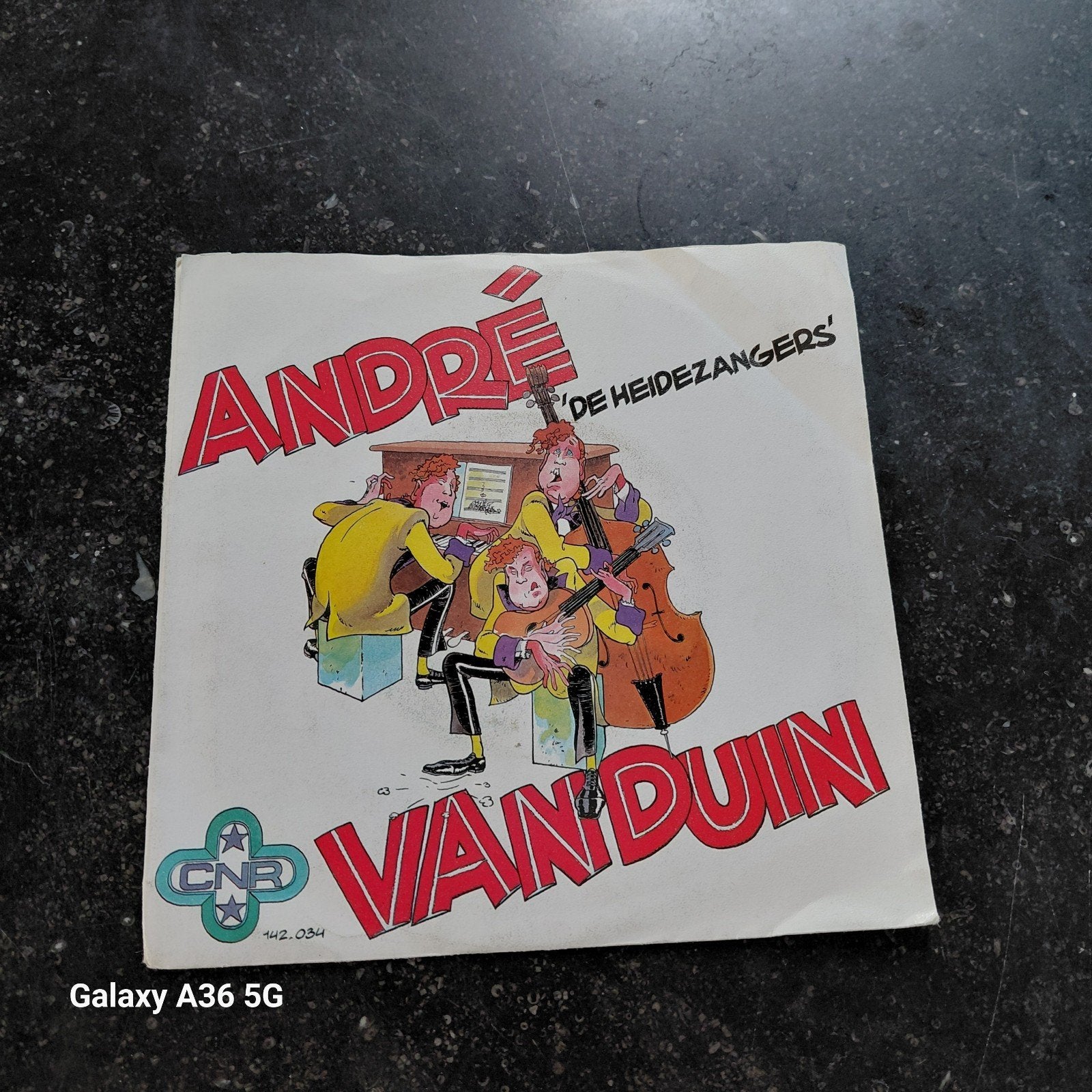 André van Duin & De Heidezangers - Vinyl Single, Ophalen of Verzenden, Gebruikt, 7 inch, LP