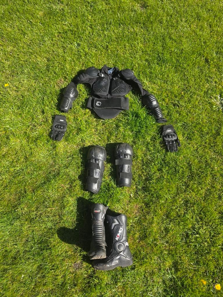 Complete Motorcross Beschermset voor Kinderen - Maat 36, Ophalen of Verzenden, Tweedehands, Kinderen, Laarzen