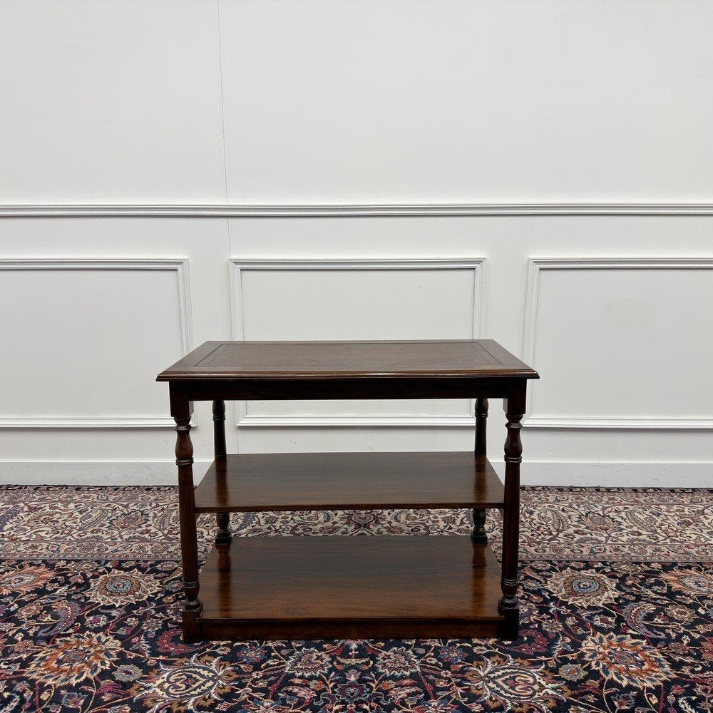 Klassiek Engelse Chesterfield Sidetable, Ophalen of Verzenden