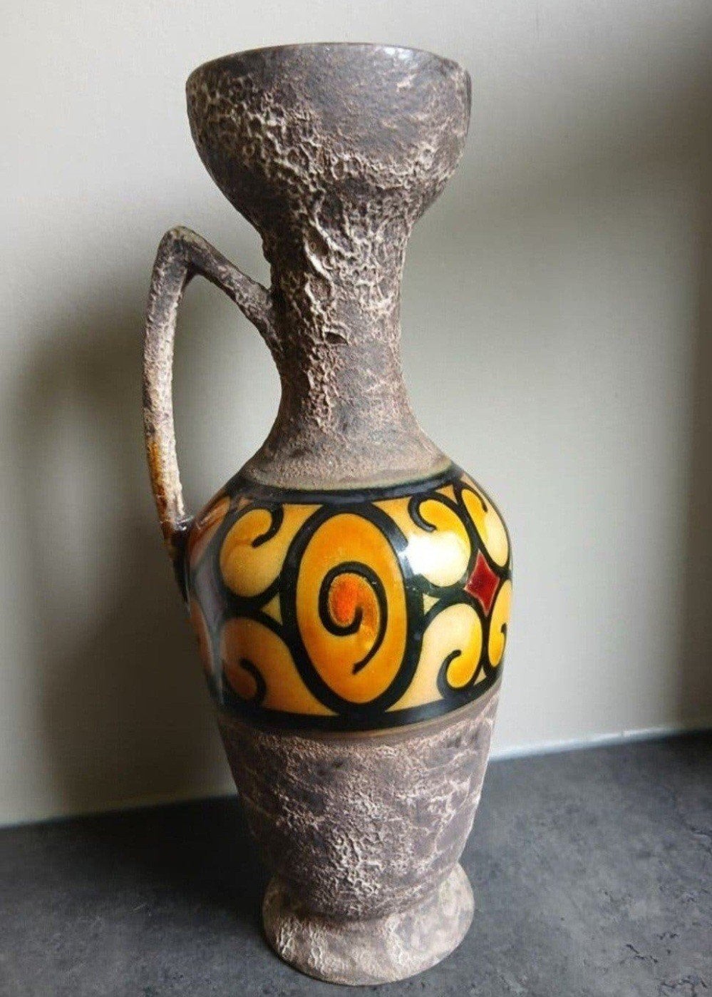 Vaas flora Gouda vintage, Ophalen