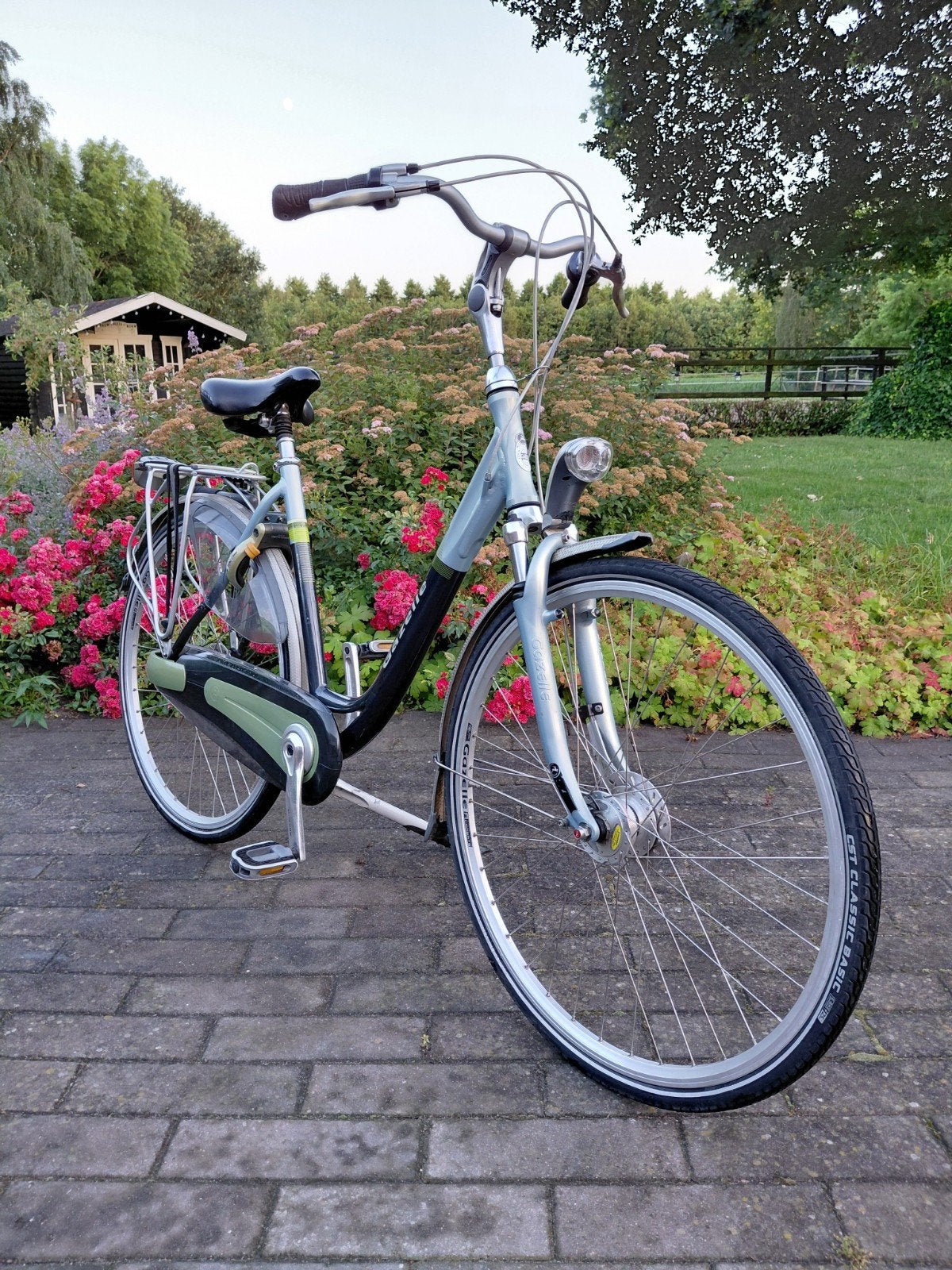 Gazelle orange damesfiets, Ophalen, 53 tot 56 cm, Versnellingen, Zo goed als nieuw