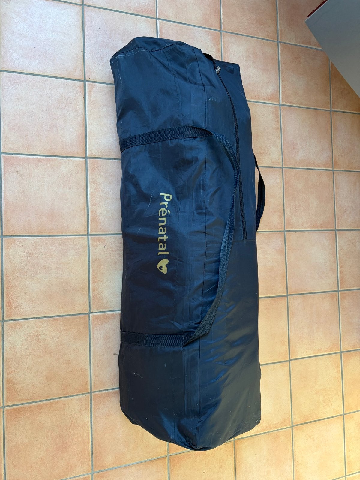 Handige opvouwbare box (campingbed) in twee hoogtes, Ophalen of Verzenden, Gebruikt, Rechthoekig, In hoogte verstelbaar