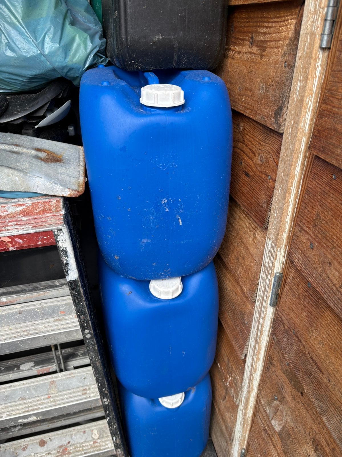 Te Koop - Jerrycans 25 liter 6x, Tuin en Terras, .., Ophalen, .., ..