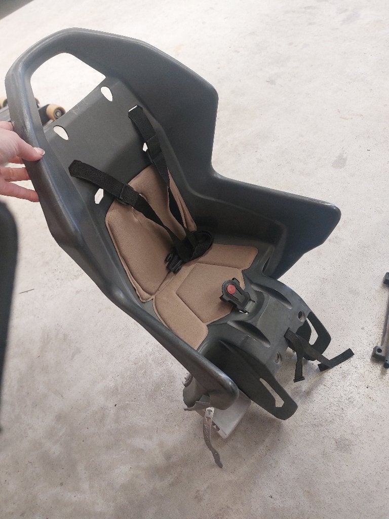 Achterzitje fiets, Fietsen en Brommers, Overige merken, Achterzitje, Gebruikt, 9 t/m 18 kg