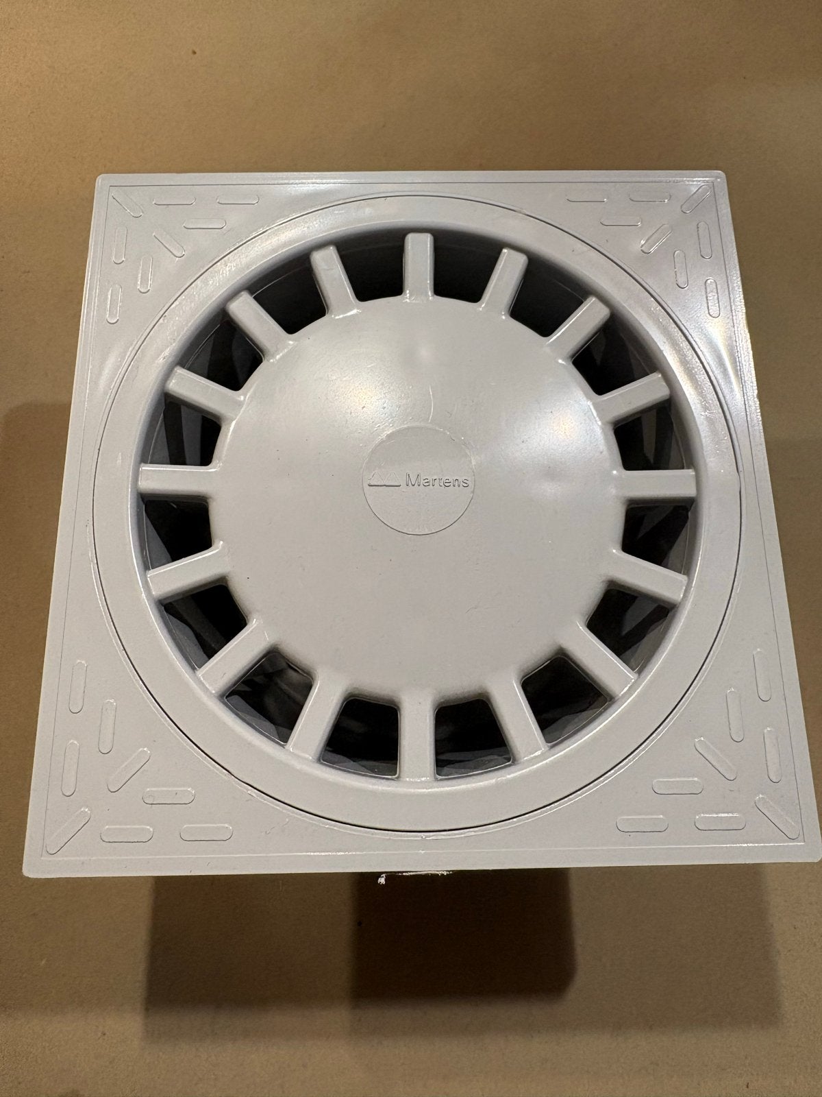 Martens PVC Afvoerputje - Nieuw 15x15 cm, Doe-het-zelf en Verbouw, Buizen en Afvoer, Afvoer, Pvc, Nieuw, Ophalen of Verzenden