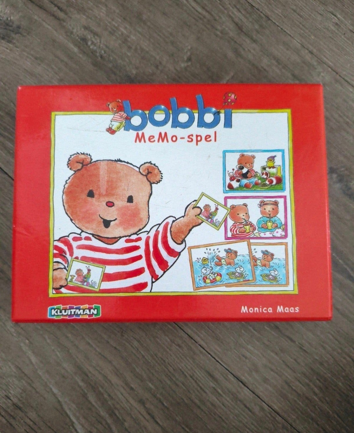 Bobbi memo spel - Monica Maas, Een of twee spelers, Ophalen of Verzenden, Gebruikt, Kluitman