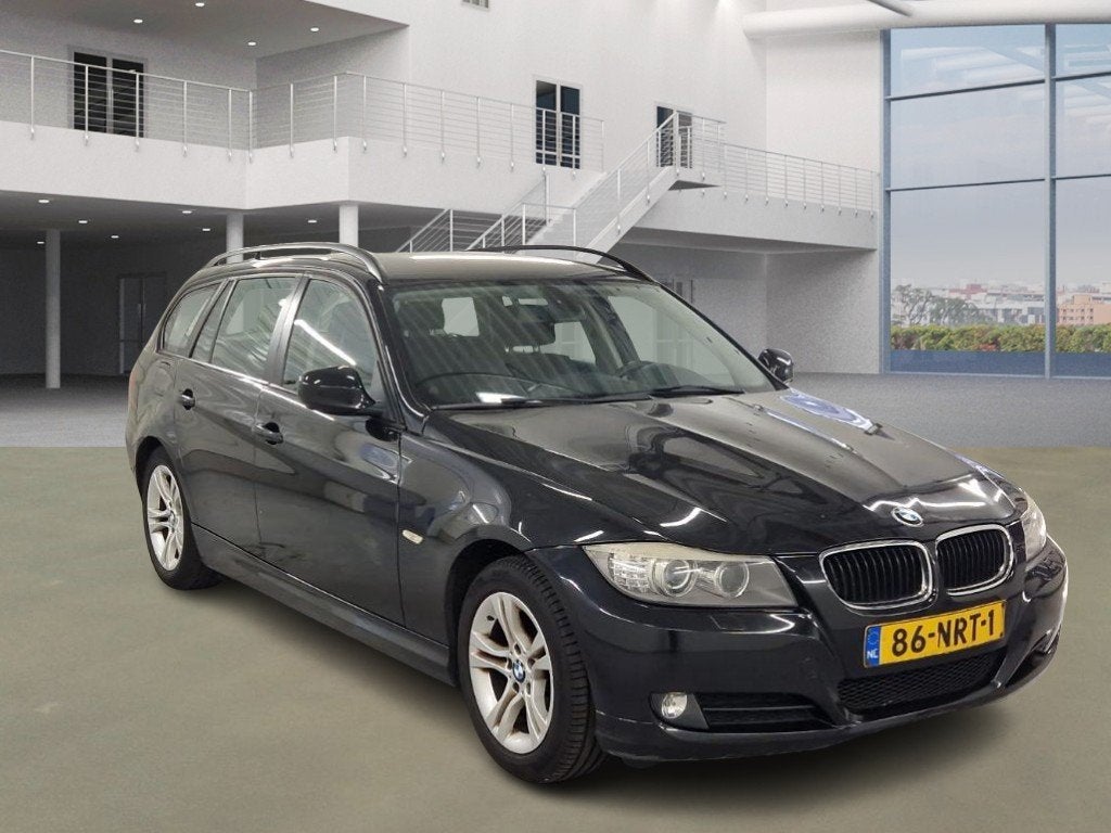 BMW 3-serie Touring 318i Business Line, Auto's, Euro 5, Achterwielaandrijving, Zwart, Origineel Nederlands