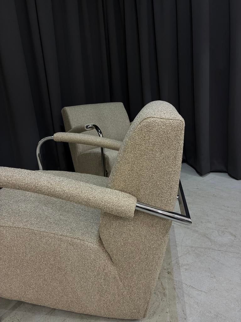 Leolux Scylla fauteuil - Nieuw Boucle -, Ophalen, Leolux, ., Nieuw
