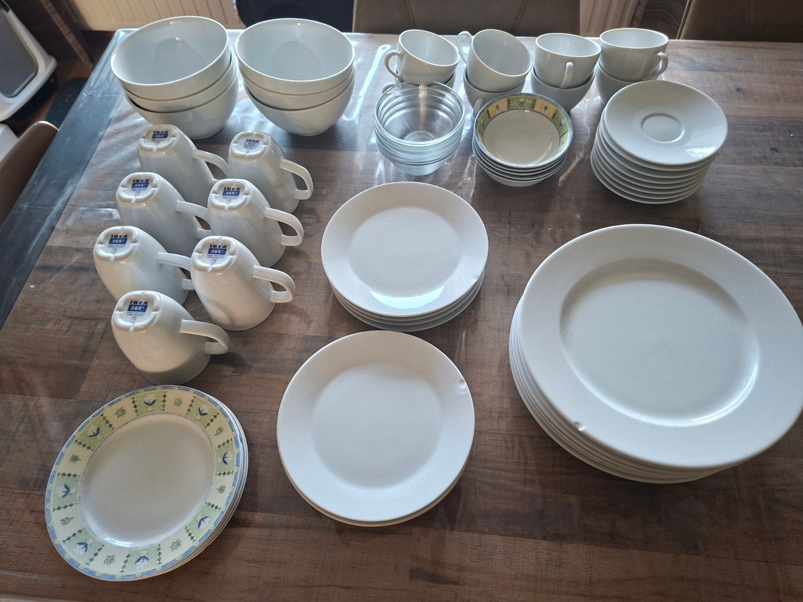 servies, Ophalen, Porselein, Overige stijlen, Bord(en)