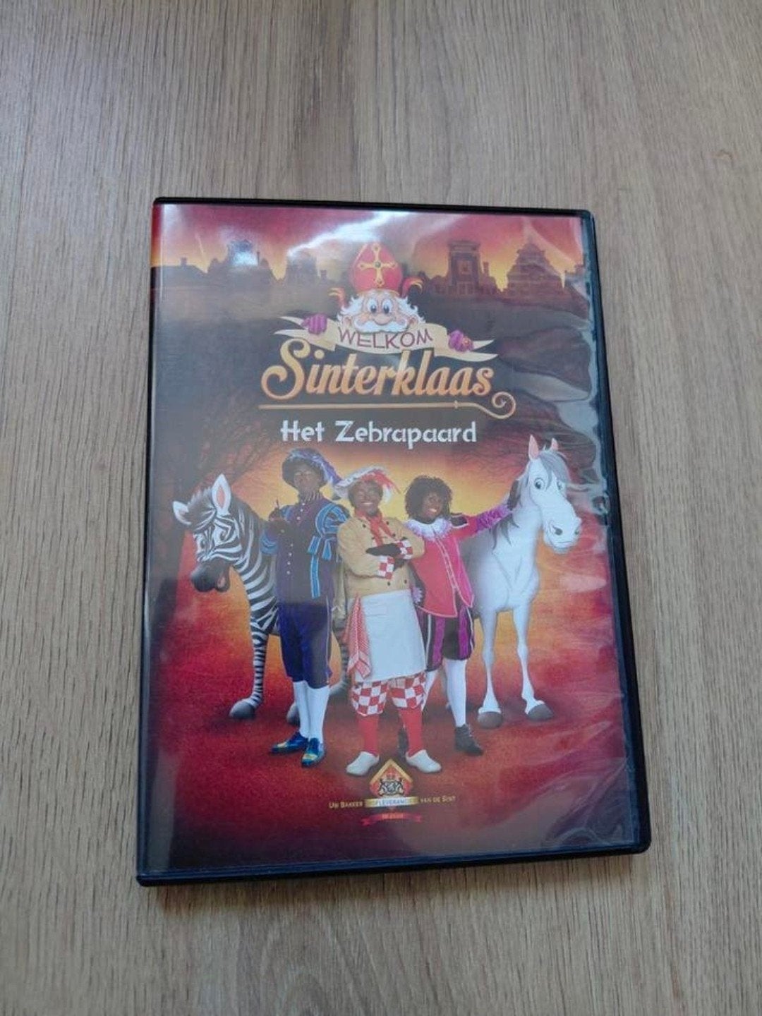 Welkom Sinterklaas het zebrapaard dvd., Cd's en Dvd's, Dvd's | Kinderen en Jeugd, Alle leeftijden, Ophalen of Verzenden, Zo goed als nieuw