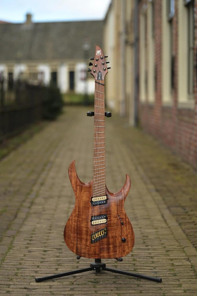 Mayones Duvell Elite VF 6 - Koa, Muziek en Instrumenten, Snaarinstrumenten | Gitaren | Elektrisch, Overige merken, Ophalen of Verzenden