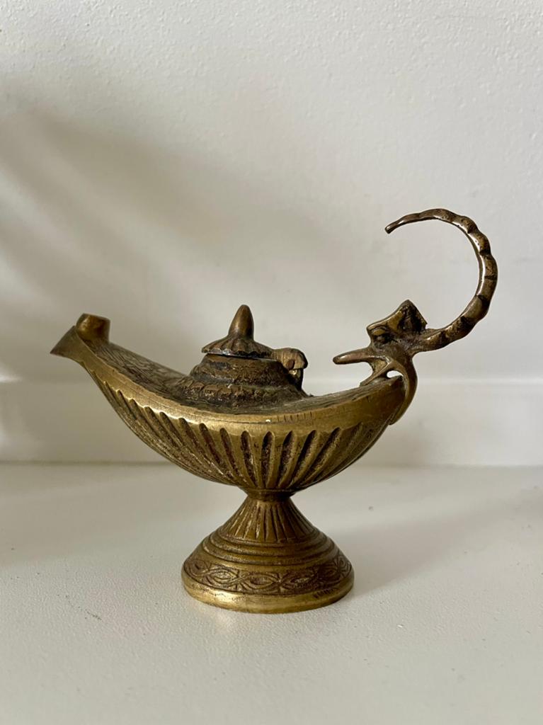 Messing lamp van Aladin, Ophalen of Verzenden