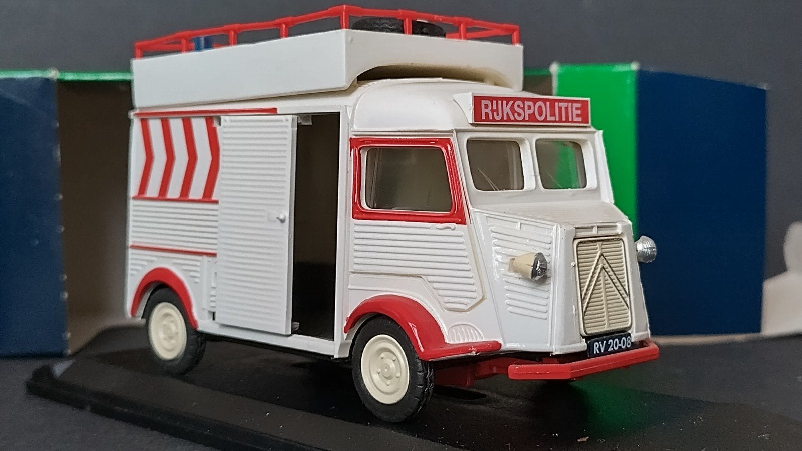 Citroen H Rijkspolitie Nederland 1:43 Eligor Pol, Overige merken, Auto, Verzenden, .