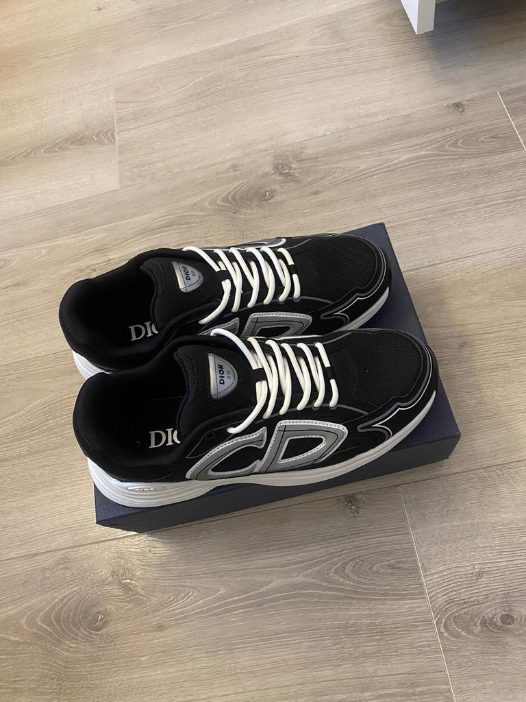 Dior B30 Sneakers Zwart/Wit - Maat 42, Ophalen of Verzenden, Zo goed als nieuw, Jongetje of Meisje, Schoentjes